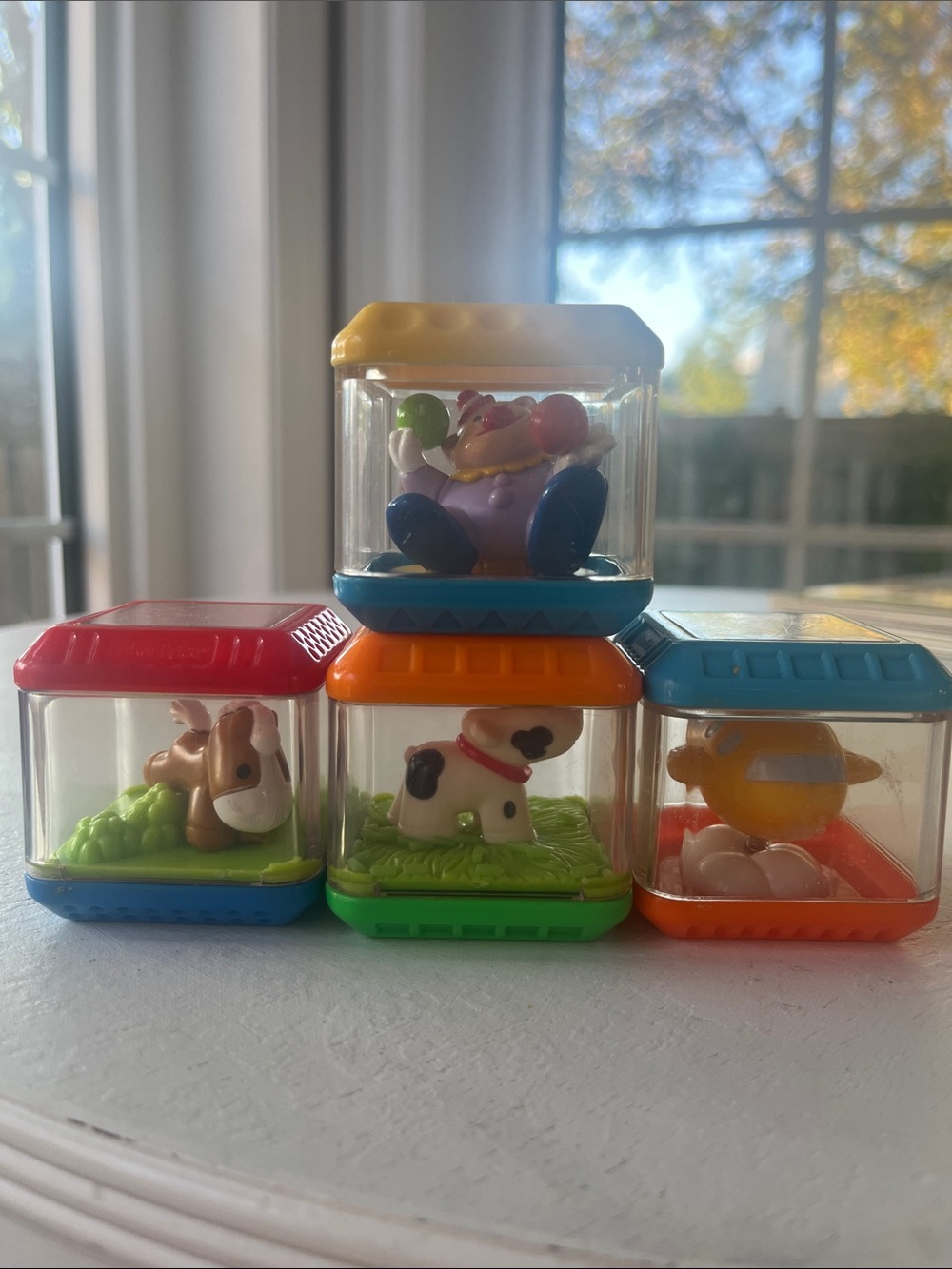 3/$10 💚 Little People Peekaboo Blocks